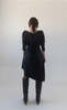Rightful Owner Clara Wool Dress - Black - Thumbnail 8
