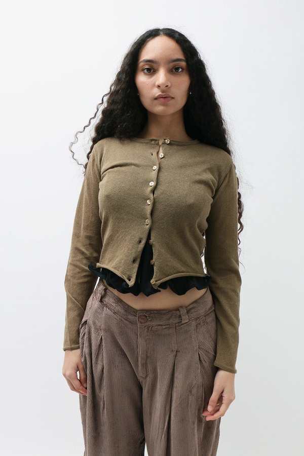 ECKHAUS LATTA Branch Veil Cardigan ECKHAUS LATTA Branch Veil Cardigan