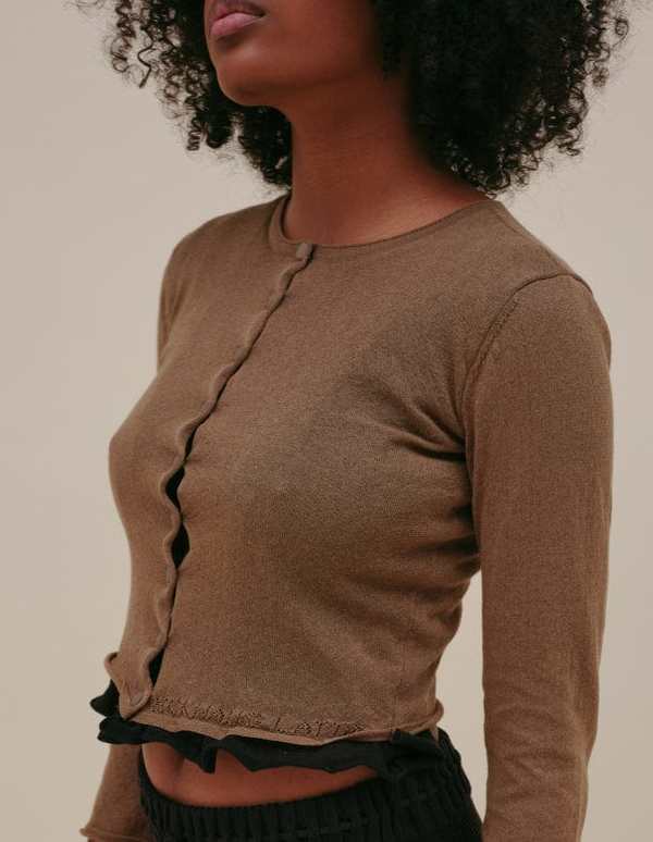 ECKHAUS LATTA Branch Veil Cardigan ECKHAUS LATTA Branch Veil Cardigan