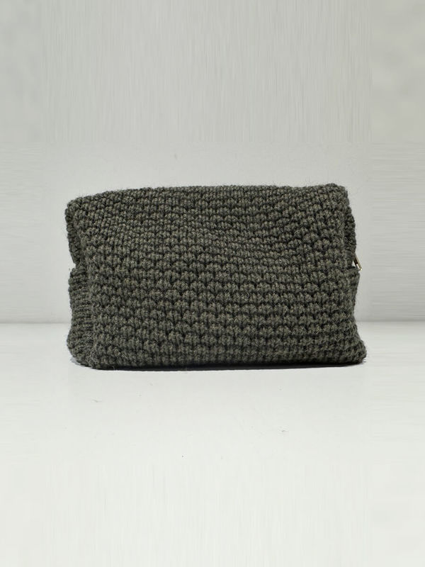 Sibin Linnebjerg Danielle Toiletry Bag - Dark Melange Green