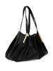 Ulla Johnson Isadora Ruched East West Tote - Noir - Thumbnail 2