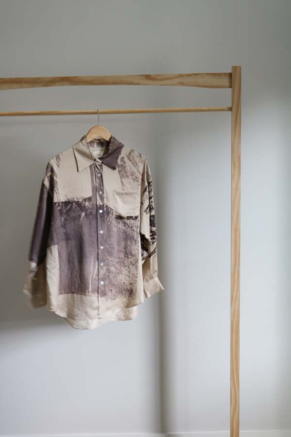 Chase Shuman Primrose Silk Button Down