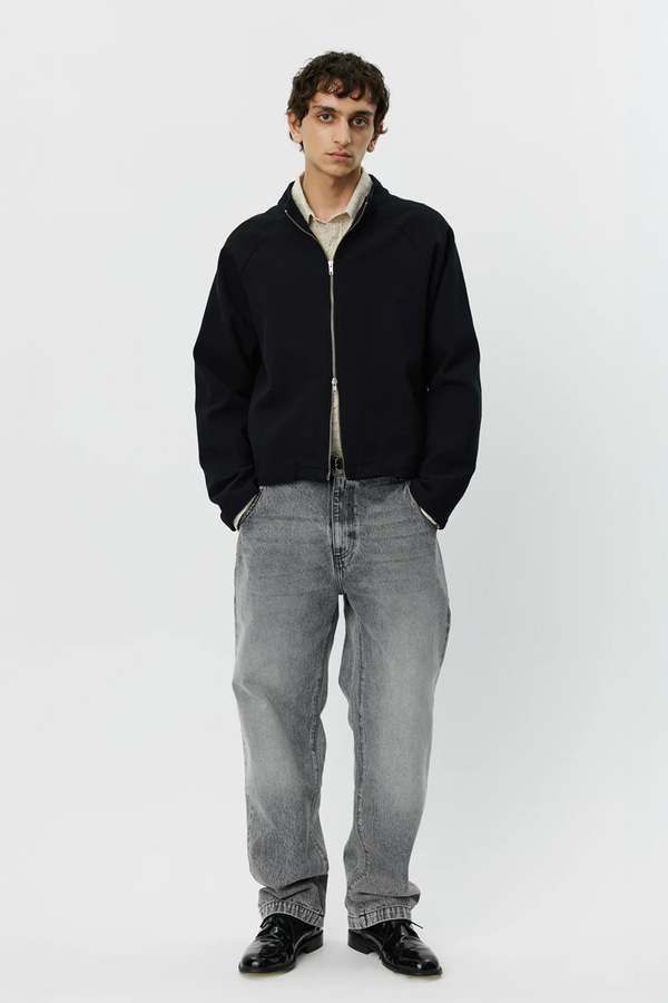 mfpen Leisure Woven Zip-Up Jacket - Black | Garmentory