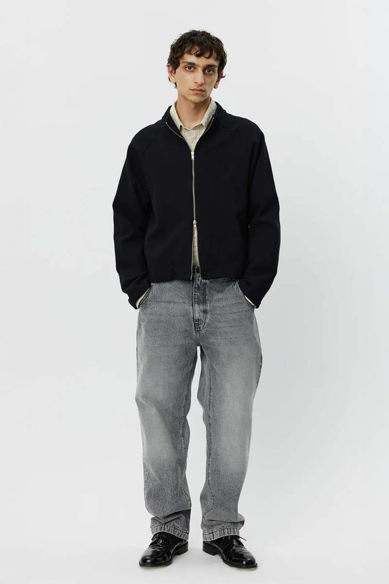 mfpen Leisure Woven Zip-Up Jacket - Black | Garmentory
