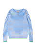 Jumper 1234 Little Stripe Crew - Sky Lily Apple - Thumbnail 1
