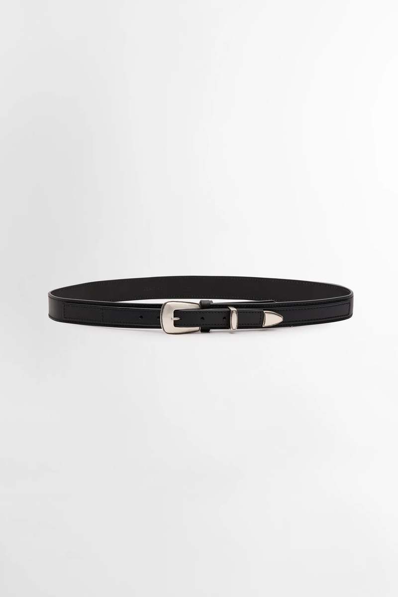 Lemaire Minimal Western Belt - Black | Garmentory