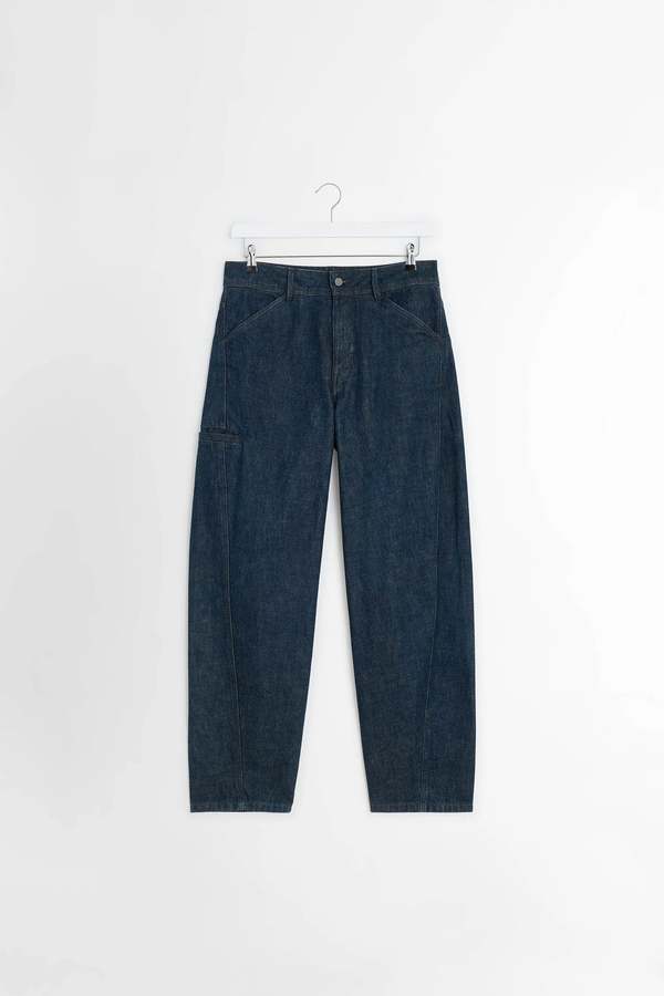 Lemaire Twisted Workwear Pants - Indigo Lemaire Twisted Workwear Pants - Indigo