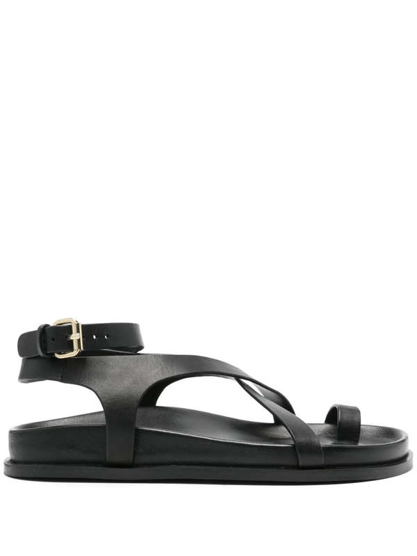 A.Emery Jalen Slim Sandal - Black