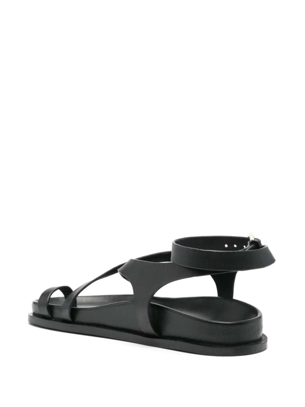 A.Emery Jalen Slim Sandal - Black - Image 3 of 4