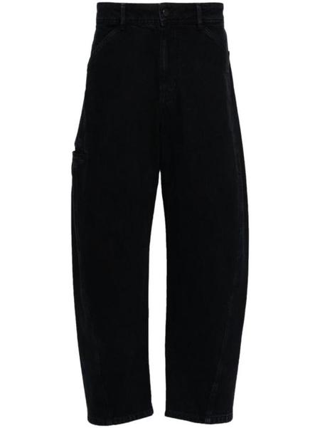 パンツ LEMAIRE Women Straight Pants PA1199 LD1031BK999 Black Lemaire Straight Pants Black – Neighbour