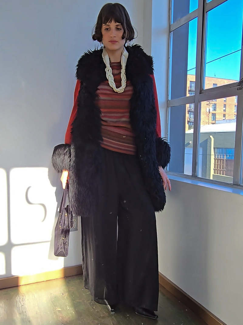 Vintage Merlot Suede Penny Lane Coat