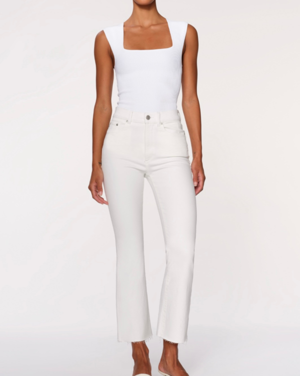 DL 1961 Bridget Bootcut Jeans - White DL 1961 Bridget Bootcut Jeans - White