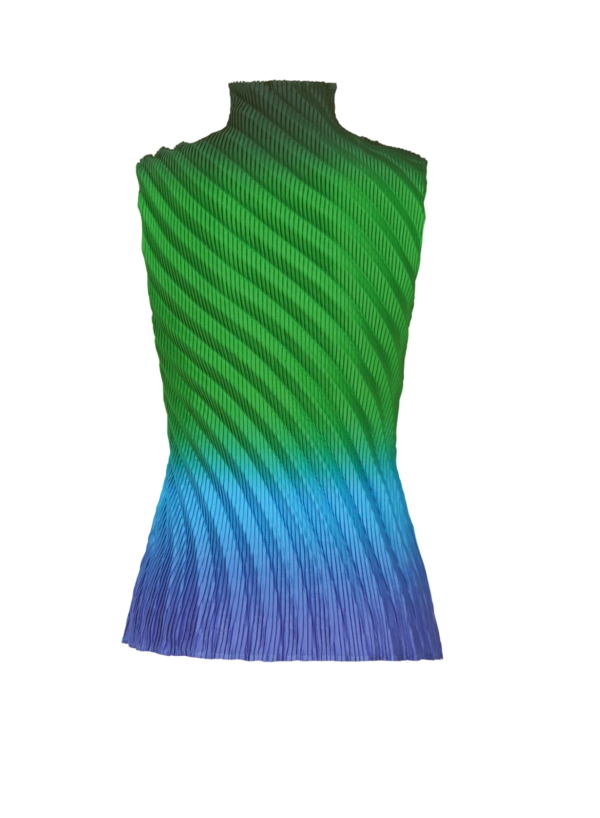 Issey Miyake Nuance Pleats Mockneck Top - Afternoon | Garmentory Issey Miyake Nuance Pleats Mockneck Top - Afternoon | Garmentory