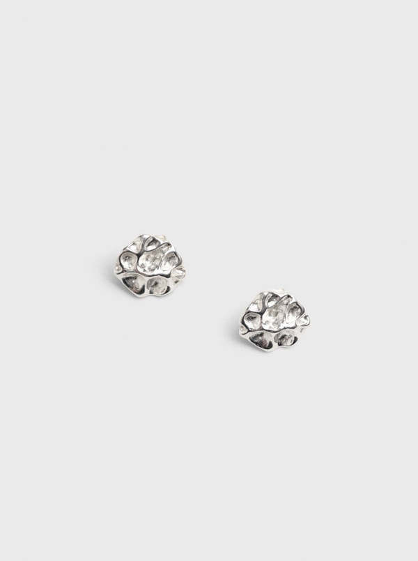 Rodebjer Textured Earring - Silver