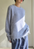 The NKC Store Distressed Sweater - Blue - Thumbnail 7