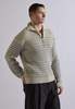 The NKC Store Hudson Half-Zip Sweater - Blue/Grey - Thumbnail 1
