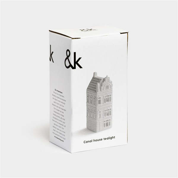 &Klevering Canal House Tealight Holder - Set of 3