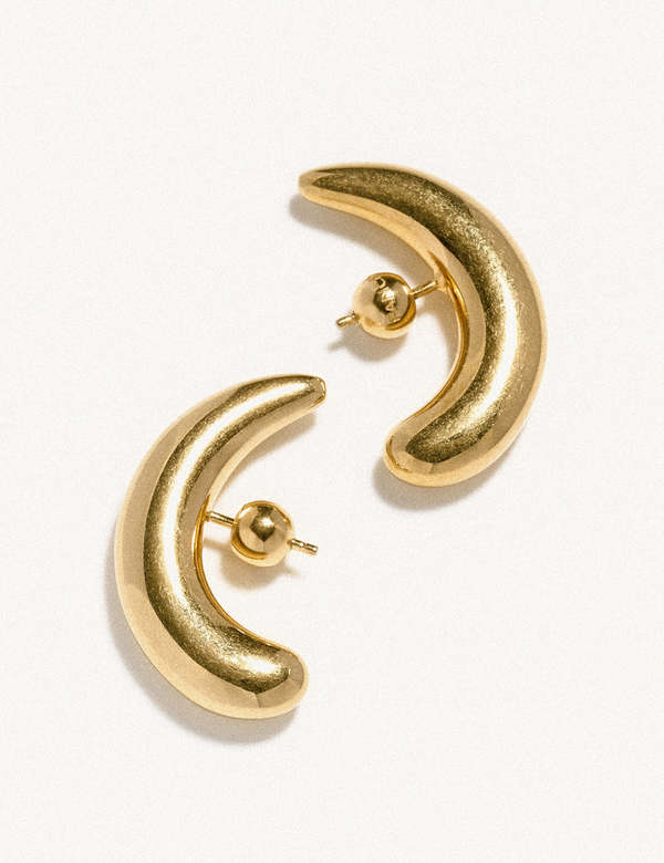 SHOP COUP D'ETAT Half Moon Hoops Earrings