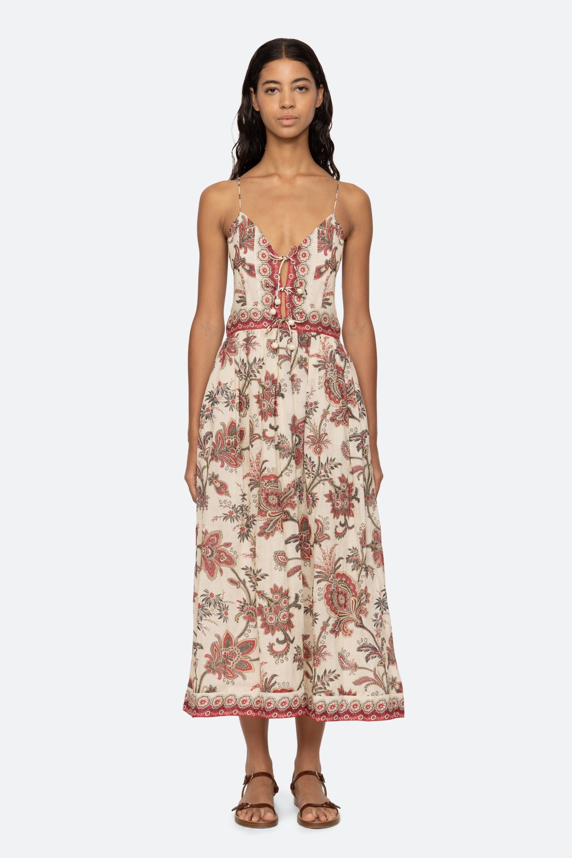 Sea NY Cassandra Print Slip Dress | Garmentory