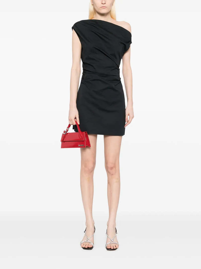 Staud Phare Mini Dress - Black | Garmentory Staud Phare Mini Dress - Black | Garmentory