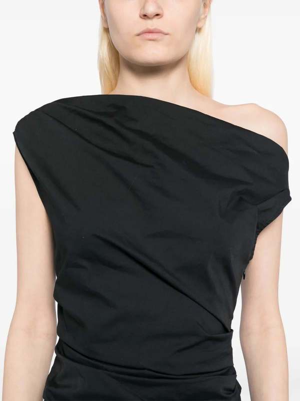 Staud Phare Mini Dress - Black | Garmentory