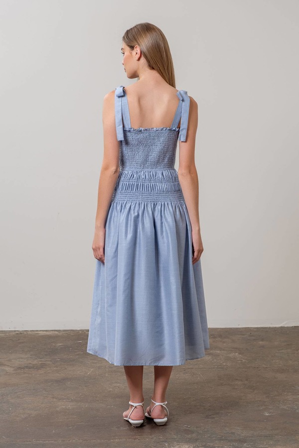 steve madden ladies tiered midi dress Steve Madden® Bei Midi Dress