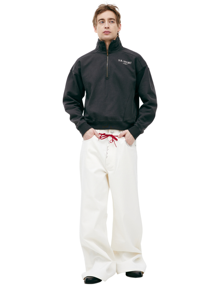 SPORTY & RICH Hoodie - Chocolate | Garmentory