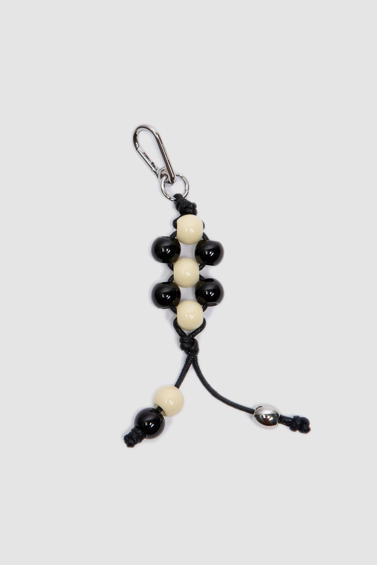小物 LEMAIRE BEADED KEY RING unisex Lemaire Beaded Key Ring - Black/White | Garmentory