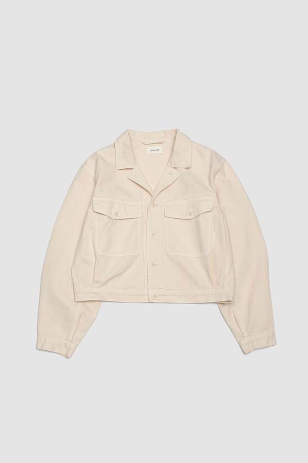 Lemaire Trucker Jacket - Snowy Off White | Garmentory