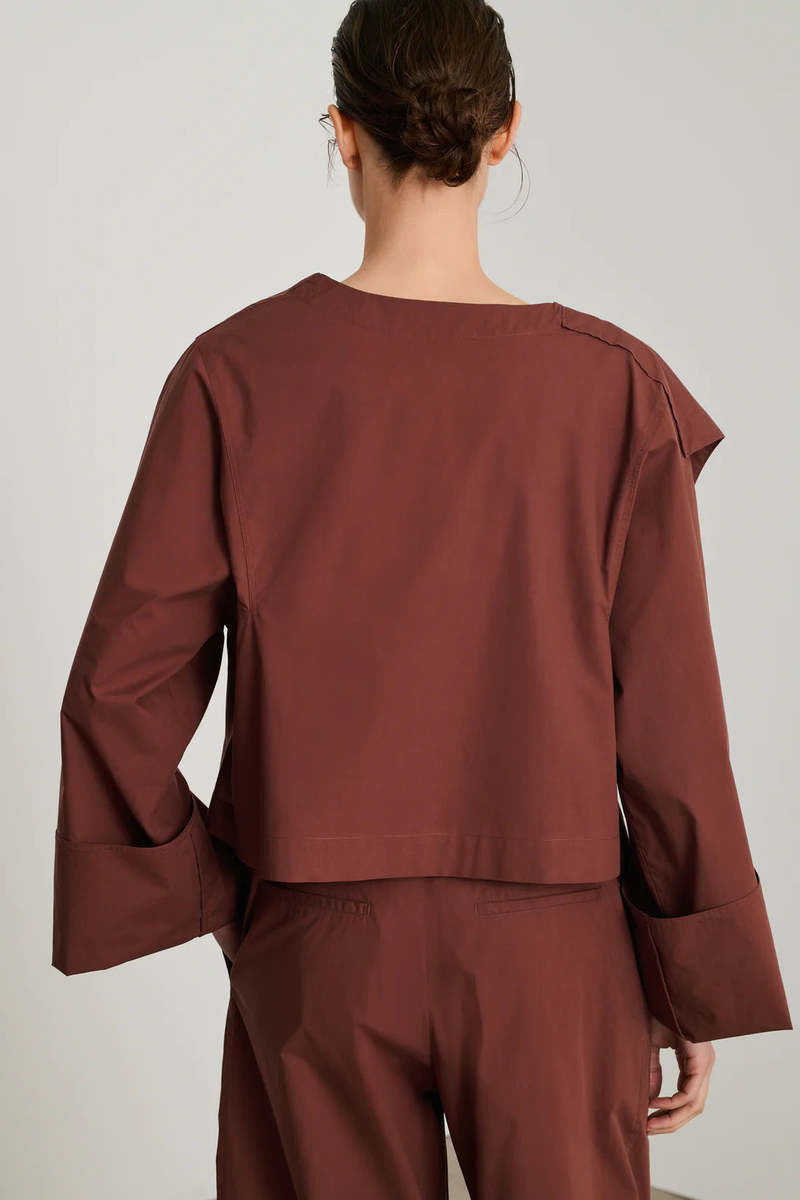 Soeur Eva Blouse - Mahogany Soeur Eva Blouse - Mahogany