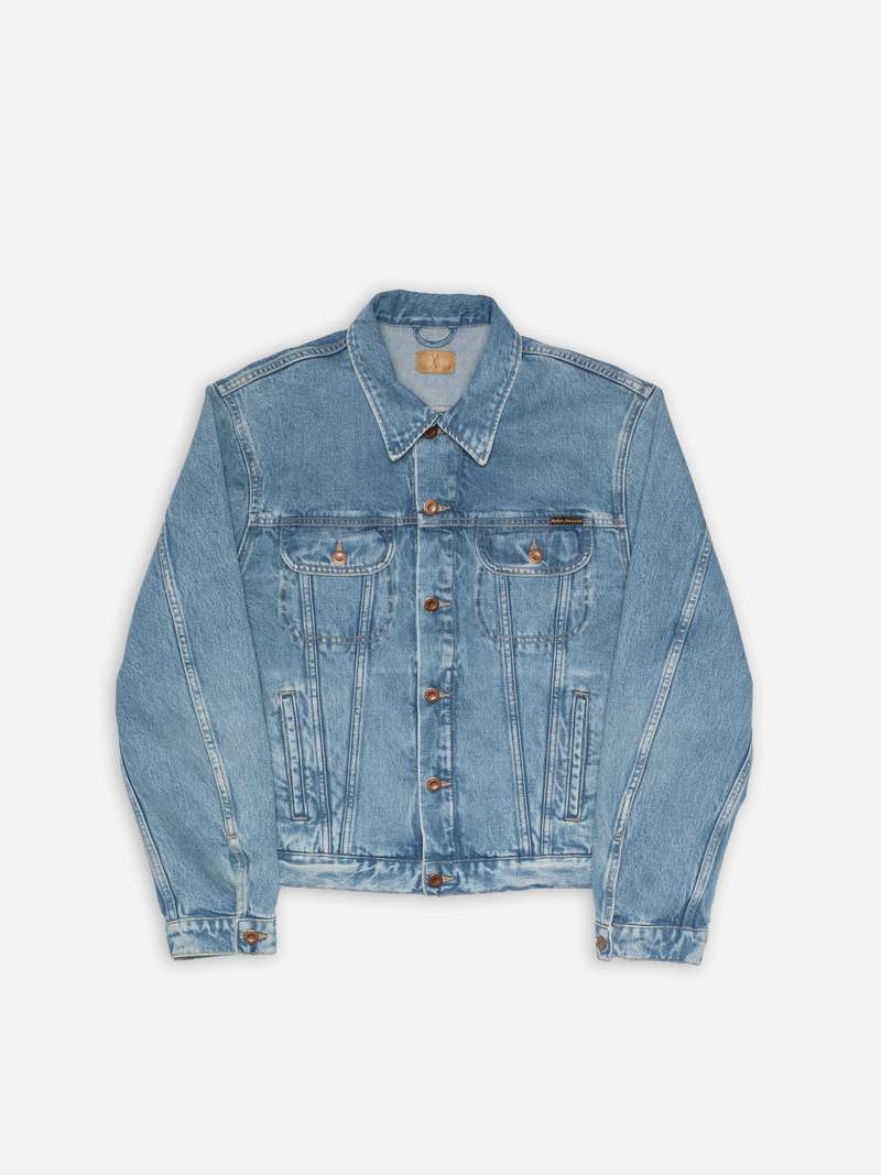 Nudie Jeans Danny Denim Jacket - Light Blue