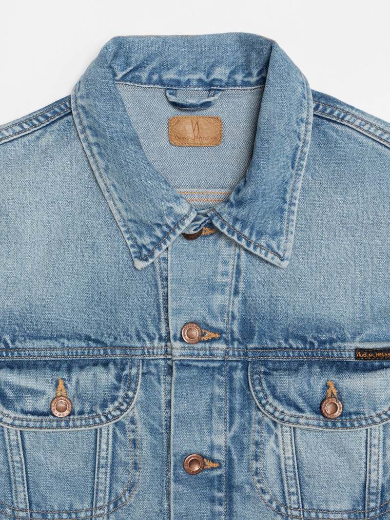 Nudie Jeans Danny Denim Jacket - Light Blue