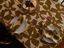 Mosey Me Olive Poppy Placemat Set & Napkin Set Bundle - Home Accessories - Thumbnail 3