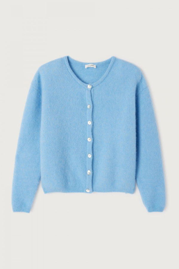 American Vintage Vito Cardigan - Atmosphere Blue