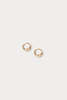 Rachel Comey Gold Baby Alpha Hoops - Thumbnail 1