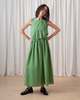 Ali Golden Full Skirt - Faded Grass Green - Thumbnail 4