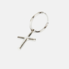 SERGE DENIMES Cross Earring - Silver - Thumbnail 2