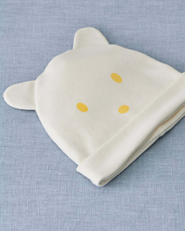 Fog Linen Work Baby Bear Cap