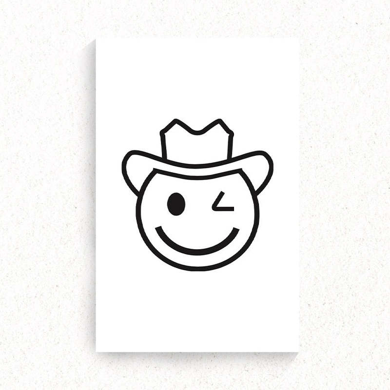 Phoenix General Winking Cowboy Print Phoenix General Winking Cowboy Print