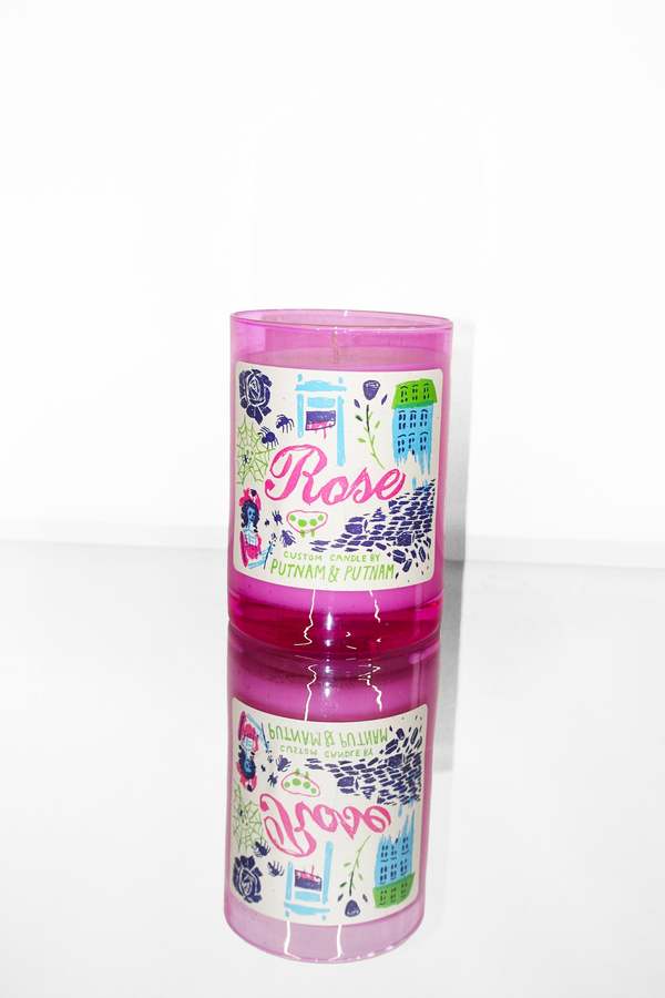 Putnam & Putnam Rose Candle