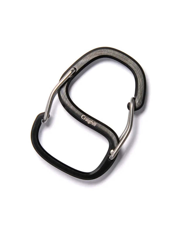 Craighill Coachwhip Carabiner - Vapor Black