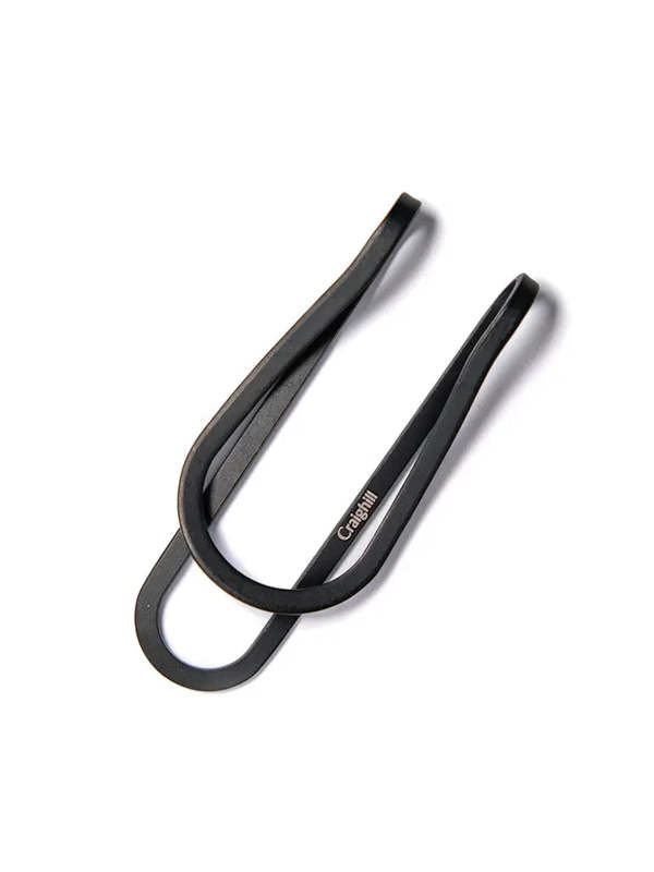 Craighill Station Money Clip - Vapor Black