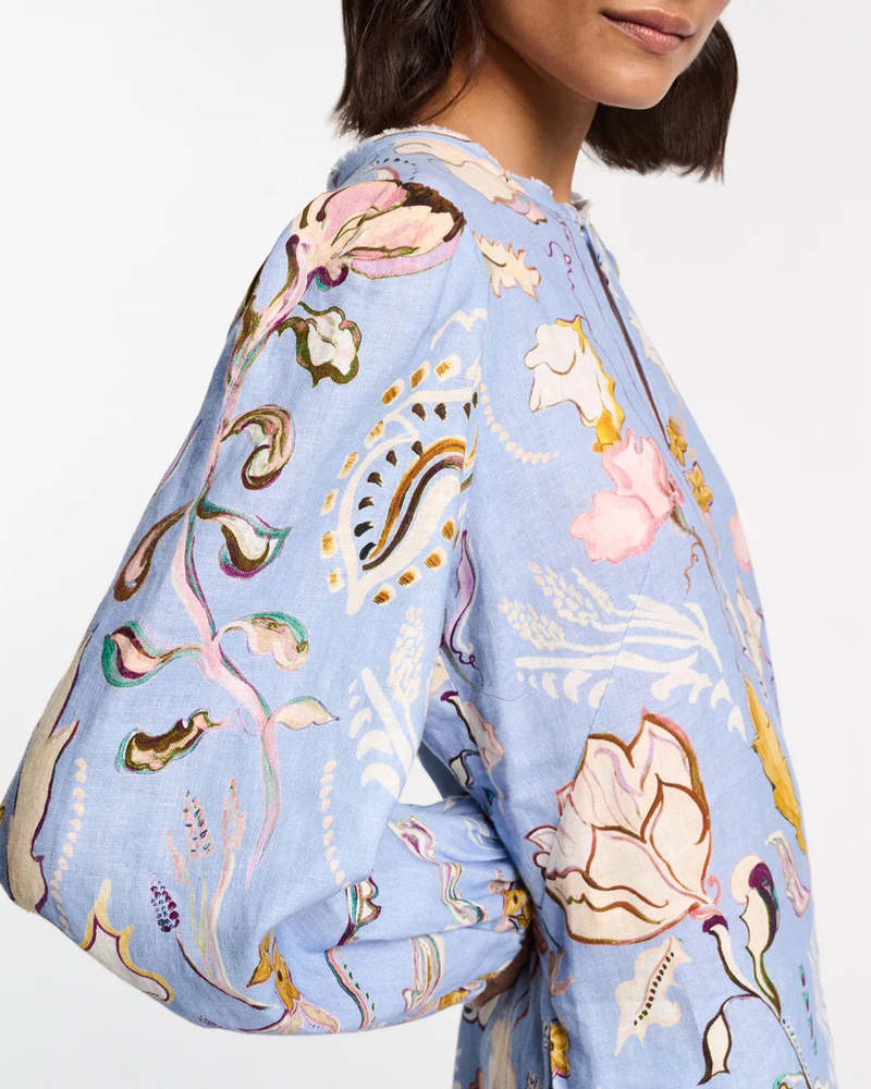 Dorothee Schumacher Floral Power Dress - Wicked Flower Blue
