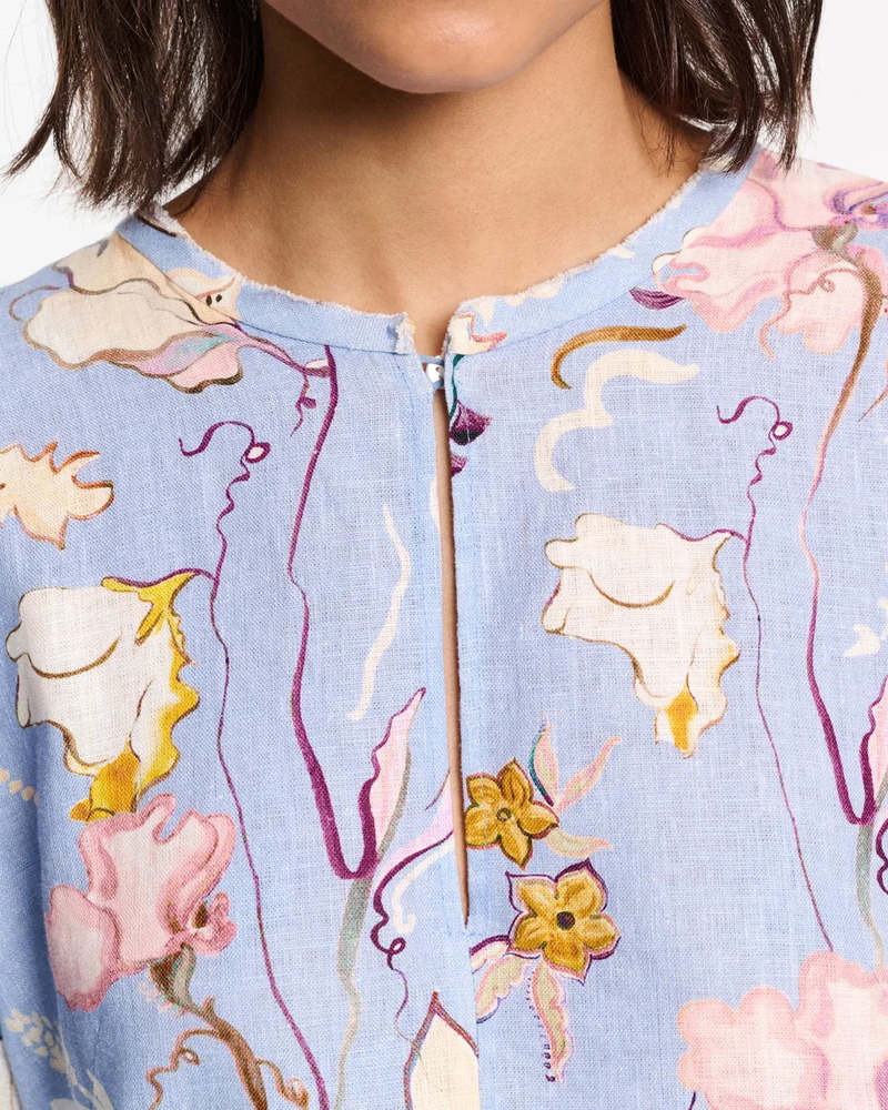 Dorothee Schumacher Floral Power Dress - Wicked Flower Blue