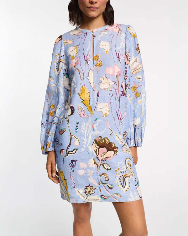Dorothee Schumacher Floral Power Dress - Wicked Flower Blue