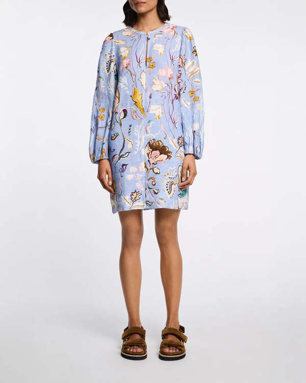 Dorothee Schumacher Floral Power Dress - Wicked Flower Blue