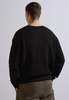 The NKC Store Merino Cable Knit Crew - Black - Thumbnail 2