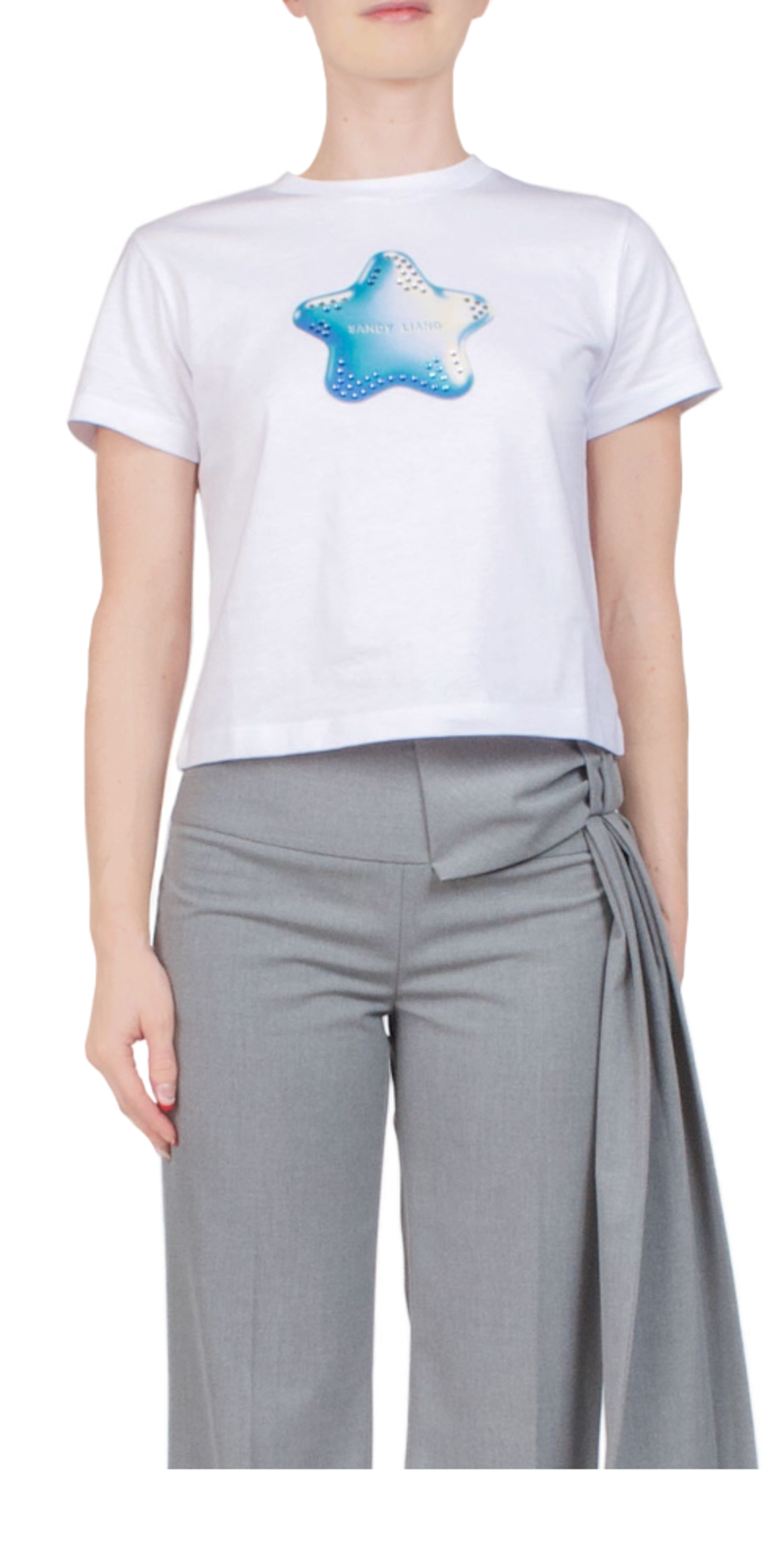 Sandy Liang Ame Tee - White | Garmentory