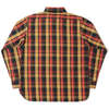 Warehouse & Co No Wash Flannel Shirt With Chinstrap - Red/Yellow - Thumbnail 2