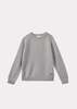 KIDS Caramel Fennel Children's Cashmere Jumper - Pale Grey - Thumbnail 1